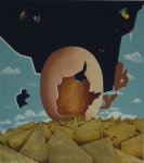 “Rigetto sociale”, 90×80 cm., tecnica mista