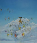 "Speranze", 70x80 cm., olio